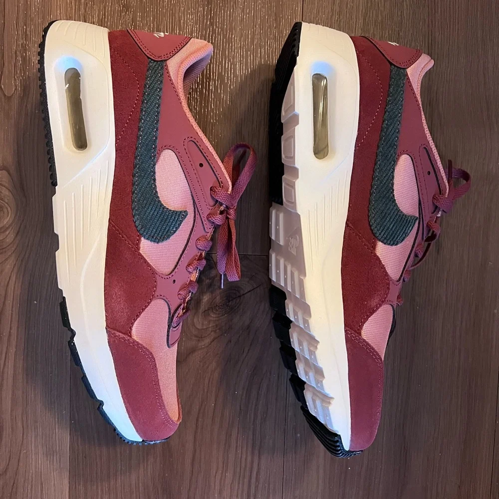 Nike Women’s Sneakers in Burgundy, Pink & Teal